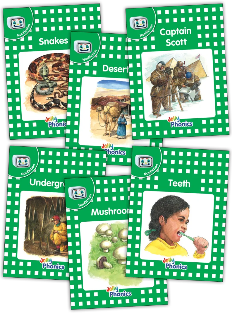 Green Readers - Level 3 – Jolly Learning South Africa