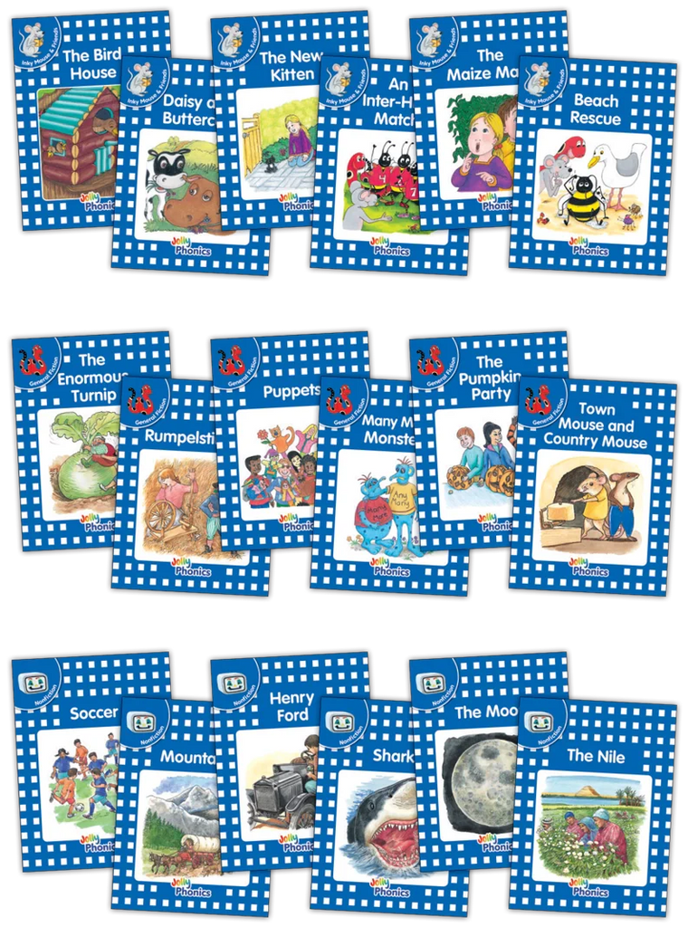 Jolly Phonics readers level 4 complete set